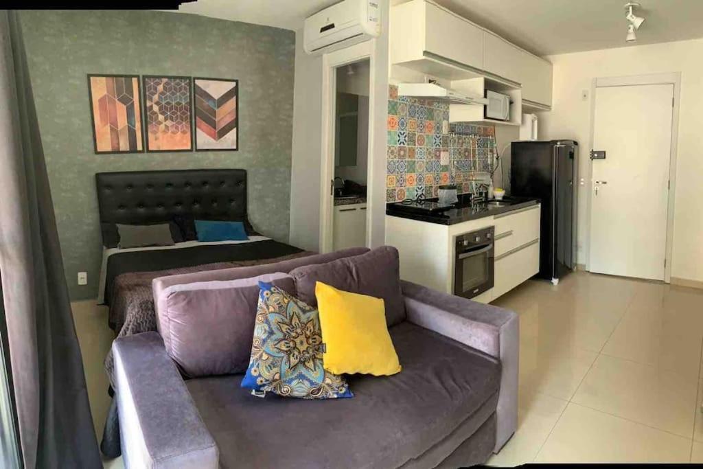 Апартаменты Studio Lindo Ao Lado Do Metro Santa Cecilia Сан-Пауло Экстерьер фото