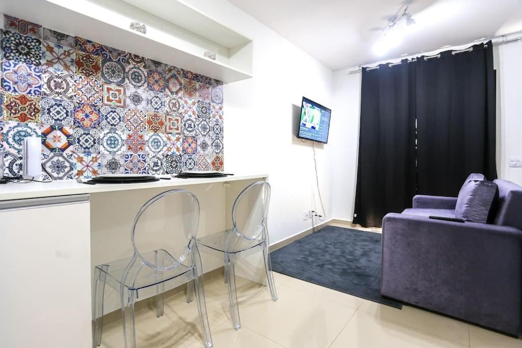 Апартаменты Studio Lindo Ao Lado Do Metro Santa Cecilia Сан-Пауло Экстерьер фото